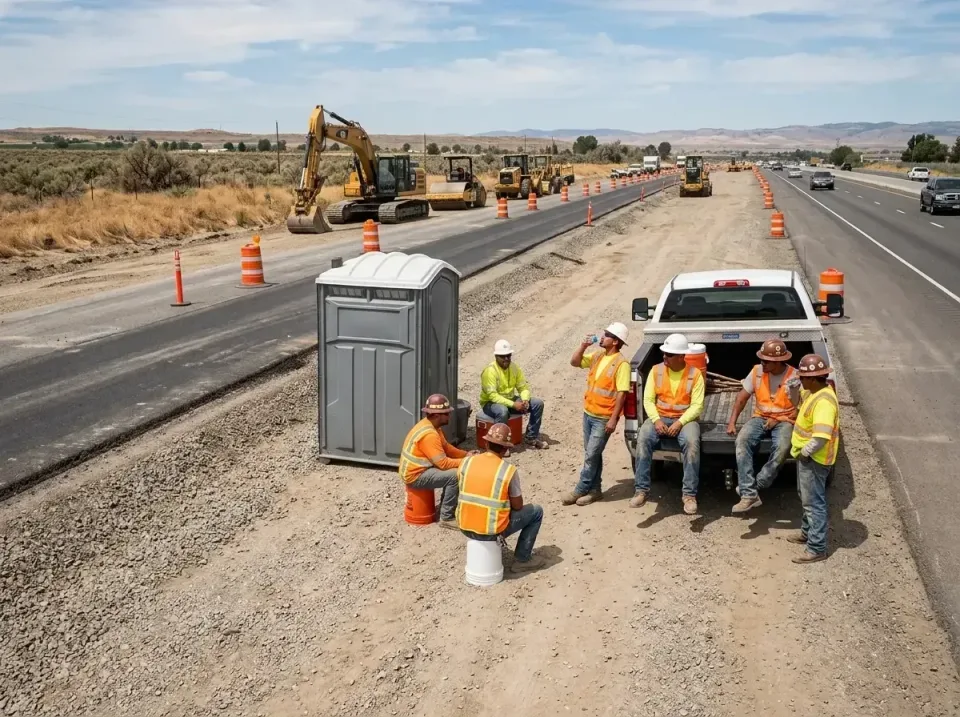 highway-road-construction-crew-007 — frequently asked questions, Porta Potty and Restroom Rentals in Thunderbolt, GA